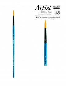 KCK PREMIUM NYLON ROUND BRUSH - BR 568R #6